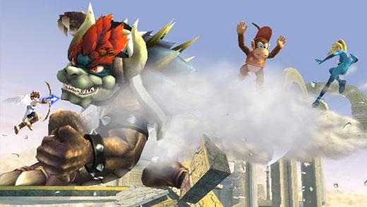 Super Smash Bros. Brawl's background