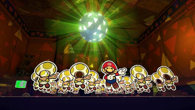 Paper Mario: The Origami King's background