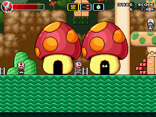 Toad Strikes Back's background