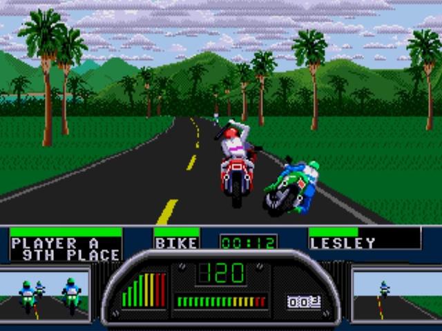 Road Rash II's background