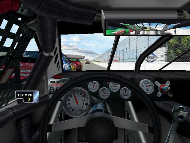 NASCAR Racing 4's background