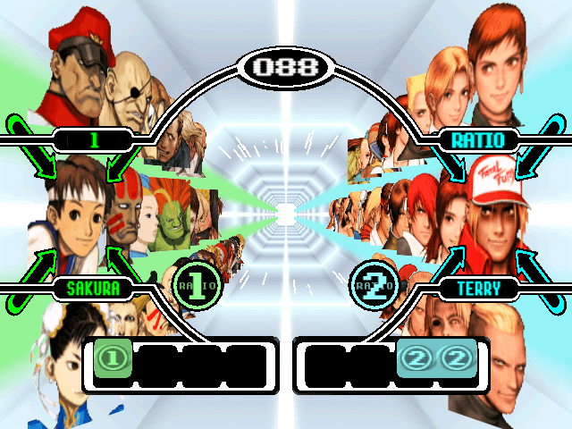 Capcom vs. SNK: Millennium Fight 2000's background