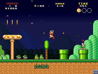Super Mario Bros: Odyssey - Chapter 1's background