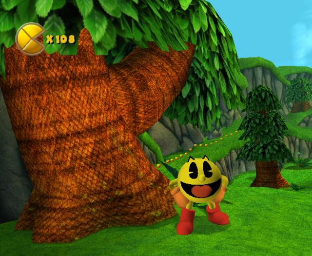 Pac-Man World 2's background