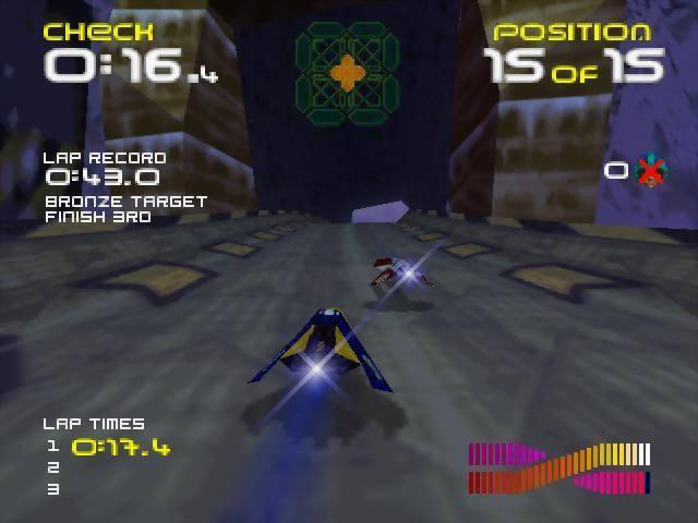 Wipeout 64's background