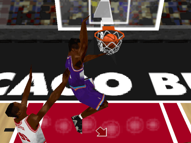 NBA Live 99's background