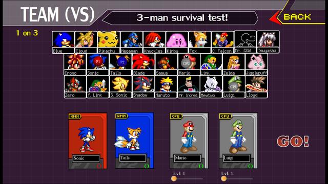 Super Smash Flash's background