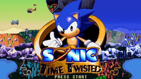 Sonic Time Twisted's background