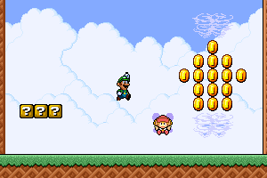 Super Luigi Dreams's background