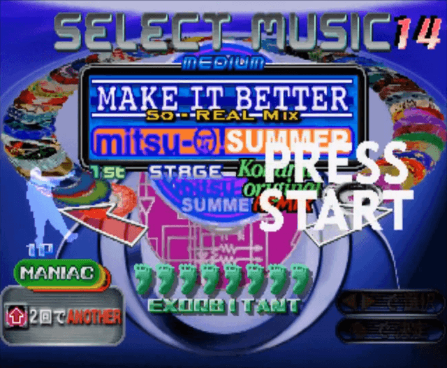 Dance Dance Revolution 3rdMix's background