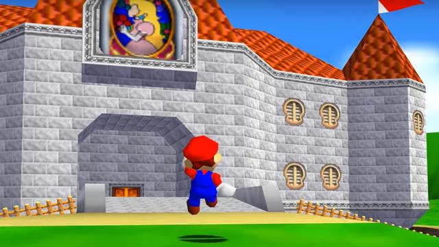 Super Mario 64 Port's background