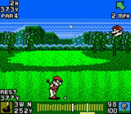 Mario Golf's background