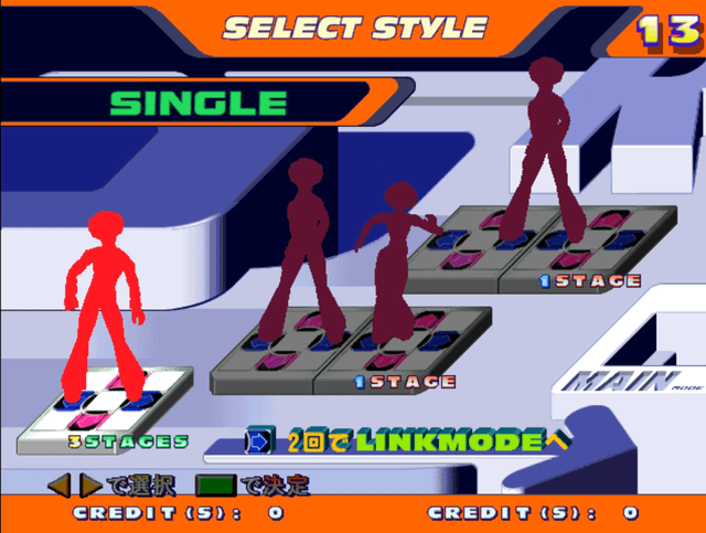 Dance Dance Revolution 4thMix's background