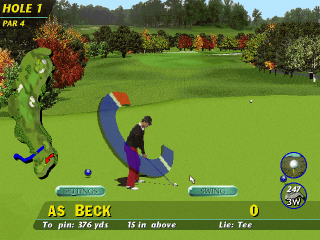 PGA Tour 96's background