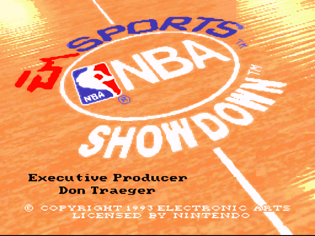 NBA Showdown's background