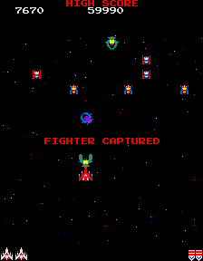 Galaga's background