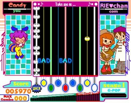 Pop'n music 3's background