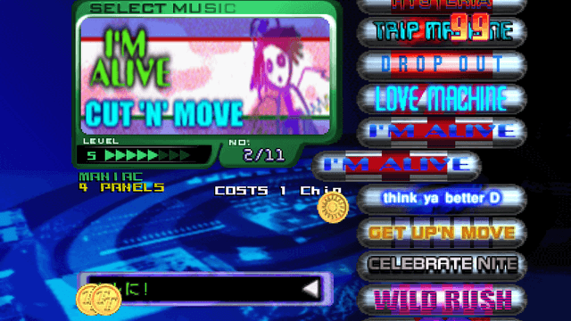 Dance Dance Revolution Solo 2000's background