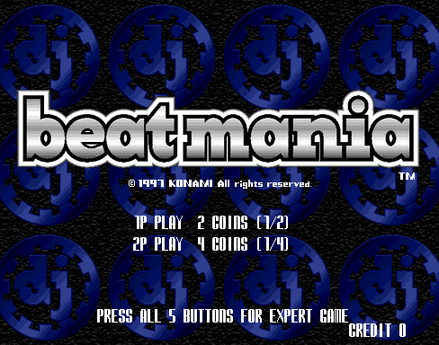 Beatmania's background