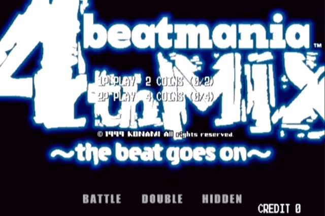 Beatmania 4thMix: The Beat Goes On's background