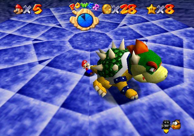 Super Mario 64's background