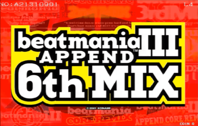 Beatmania III: Append 6thMix's background