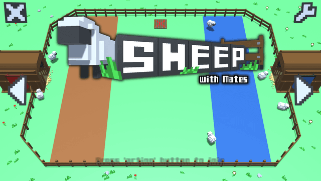 Sheep with Mates's background