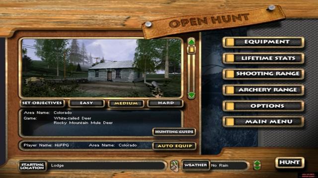 Cabela's Ultimate Deer Hunt's background