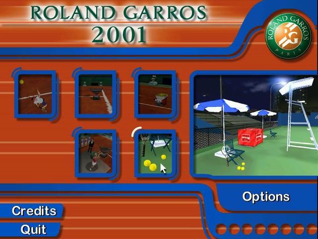 Roland Garros: French Open 2001's background