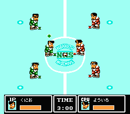 Go-Go! Nekketsu Hockey Club Slip-and-Slide Madness's background