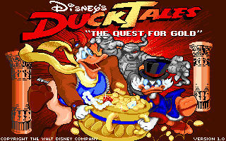 Disney's DuckTales: The Quest for Gold's background