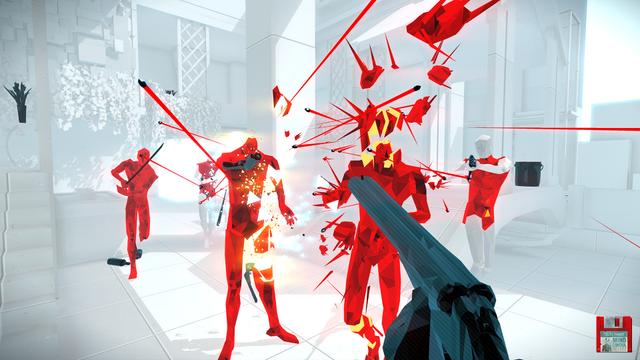 SuperHot: Mind Control Delete's background