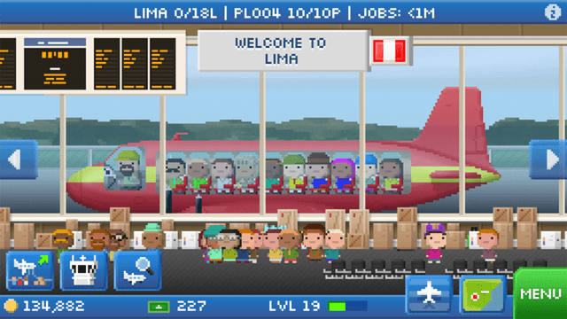 Pocket Planes's background