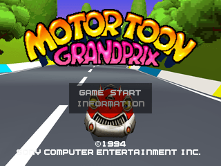 Motor Toon Grand Prix's background