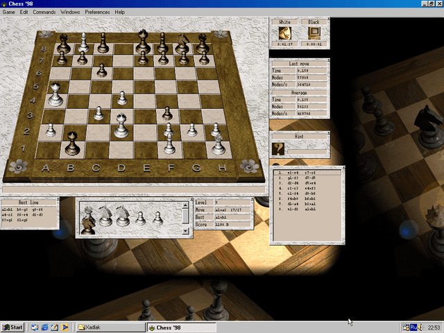 Power Chess 98's background