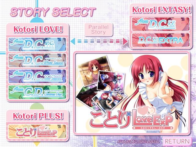 Kotori Love Ex P's background