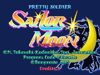 Pretty Soldier Sailor Moon's background