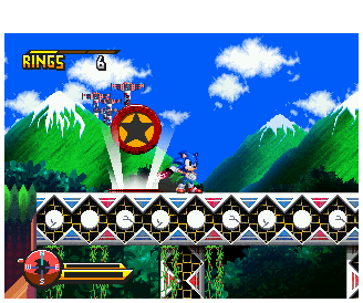 Sonic Chrono Adventure's background