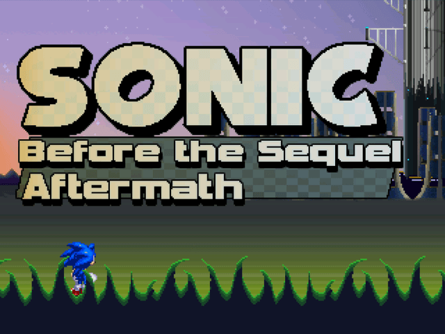 Sonic Before the Sequel Aftermath's background