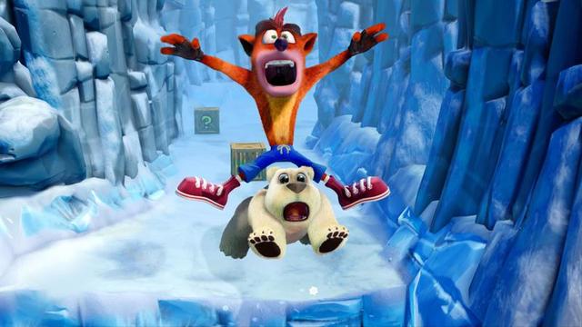 Crash Bandicoot 2: Cortex Strikes Back's background