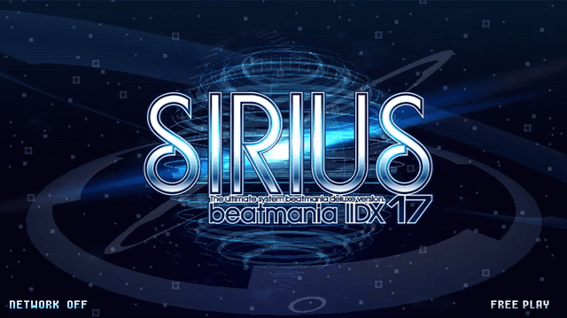 Beatmania IIDX 17 Sirius's background