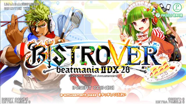 Beatmania IIDX 28 Bistrover's background