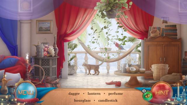 Aladdin: Hidden Objects Game's background