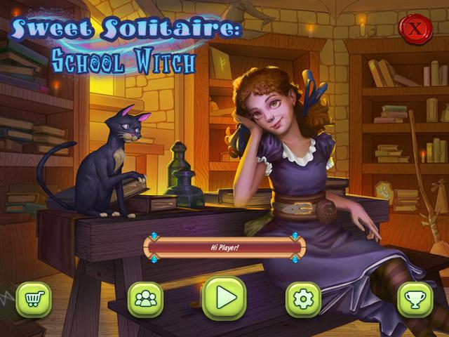 Sweet Solitaire: School Witch's background