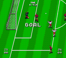 Tecmo World Cup Super Soccer's background