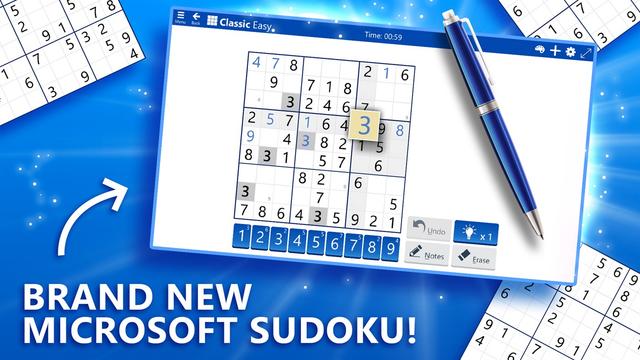 Microsoft Sudoku's background