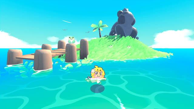 Here Comes Niko!'s background