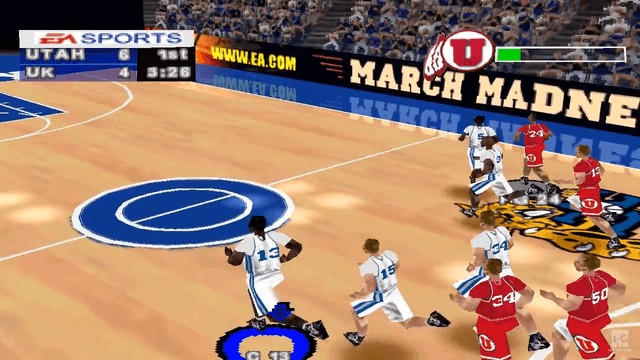 NCAA March Madness '98's background