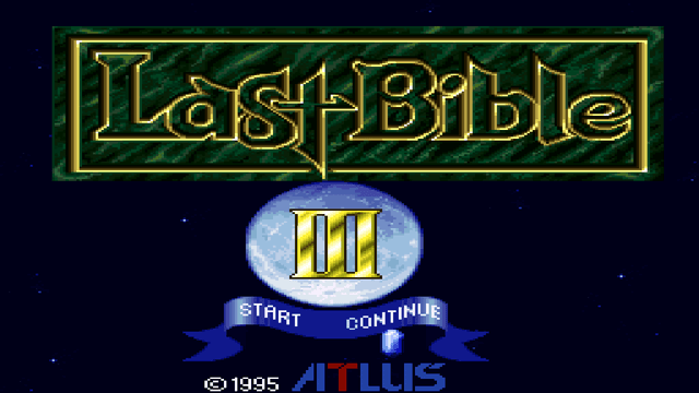 Last Bible III's background