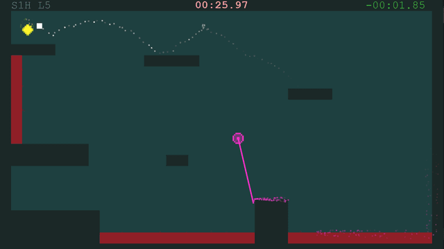 Pixel Speedrun's background